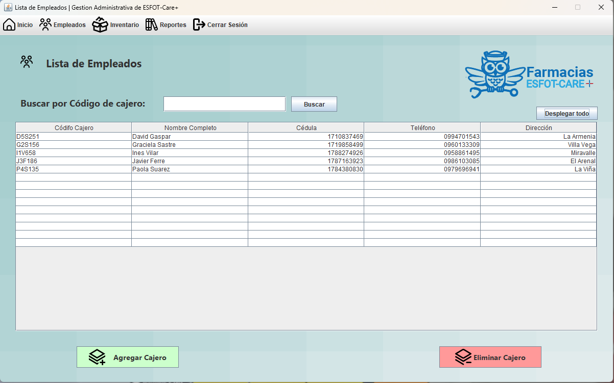 Care Plus — Captura del proyecto